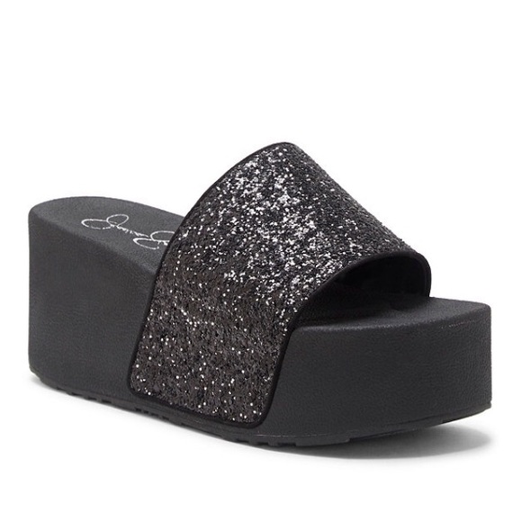 Jessica Simpson platform slide sandals - Picture 2 of 14